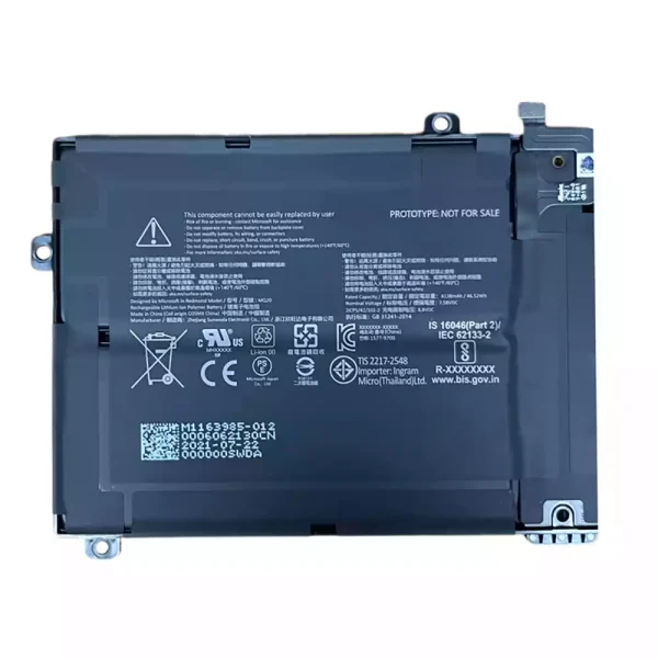 Portátil bateria nueva para Microsoft Surface Pro 9 2038 1996 1997 2032 DYNM04 - Imagen 3
