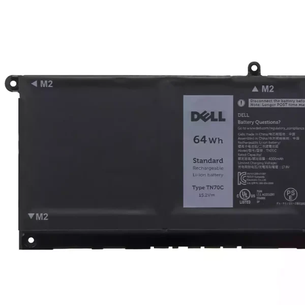 Portátil bateria nueva para DELL TN70C - Imagen 3