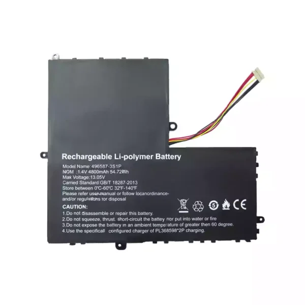 Portátil bateria nueva para 496587-3S1P