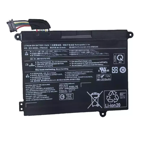 Portátil bateria nueva para Fujitsu FPB0352S FPCBP578