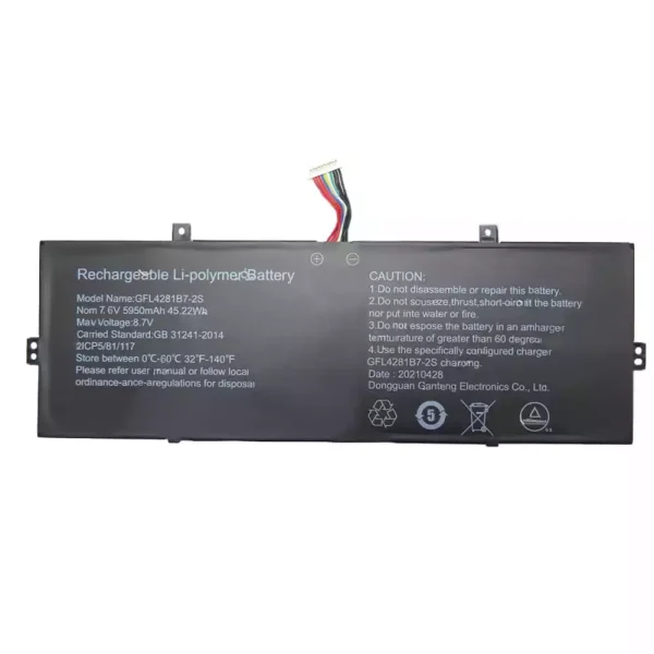 Portátil bateria nueva para GFL4281B7-2S