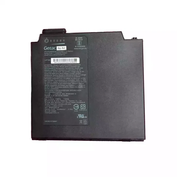 Portátil bateria nueva para Getac BP3S3P3450P-03