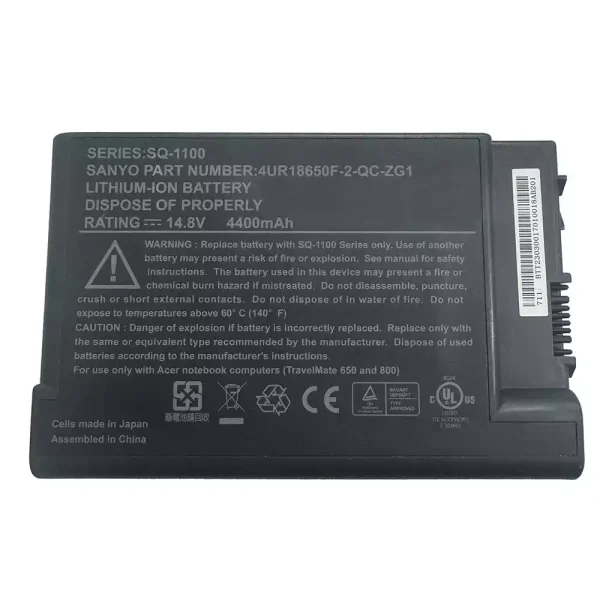 Portátil bateria nueva para ACER SQ-1100