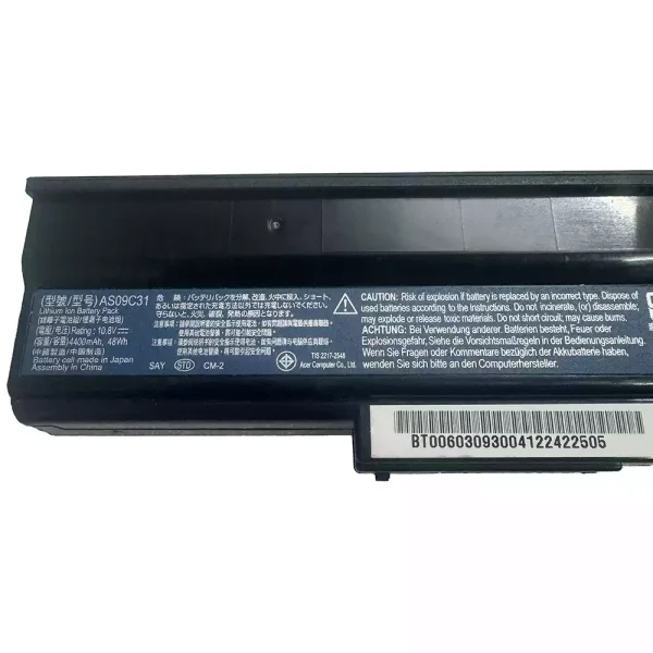 Portátil bateria nueva para ACER AS09C71 AS09C75 AS09C31 - Imagen 2