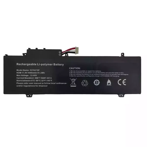 Portátil bateria nueva para 5376275P UTL-509068-3S NV509067-3S