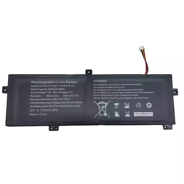 Portátil bateria nueva para U357612127PV-2S1P H-4886280P