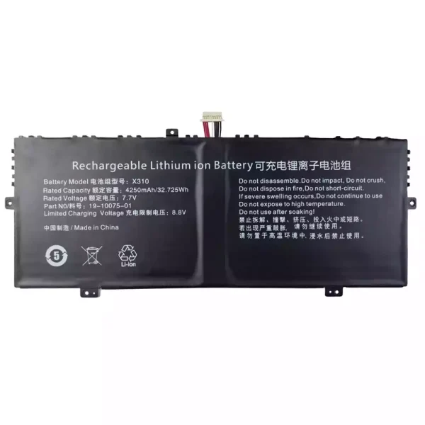 Portátil bateria nueva para X310,Chuwi LarkBook CWI509 Jumper JNB13 Ezbook X3 air 8128