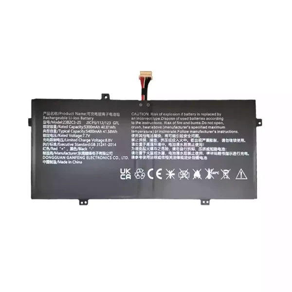 Portátil bateria nueva para 23B2C3-2S