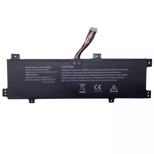 Portátil bateria nueva para MLP4372121-2S 40064487