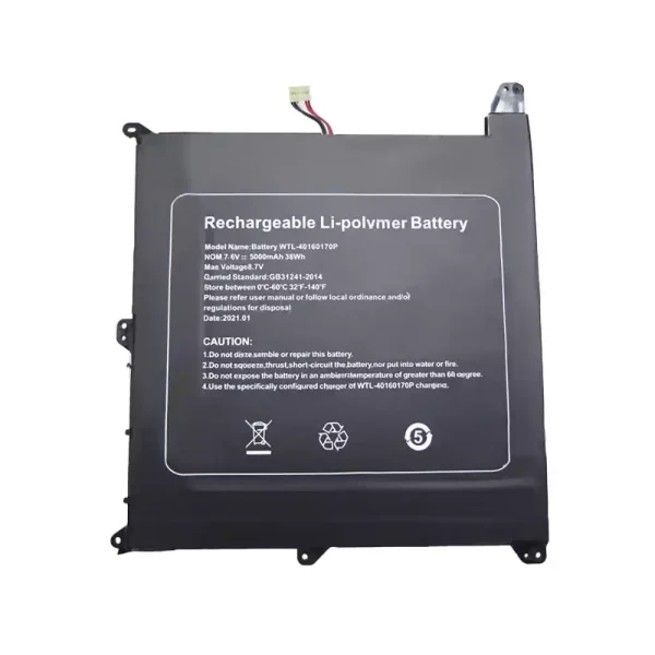 Portátil bateria nueva para 40160170P WTL-40160170P