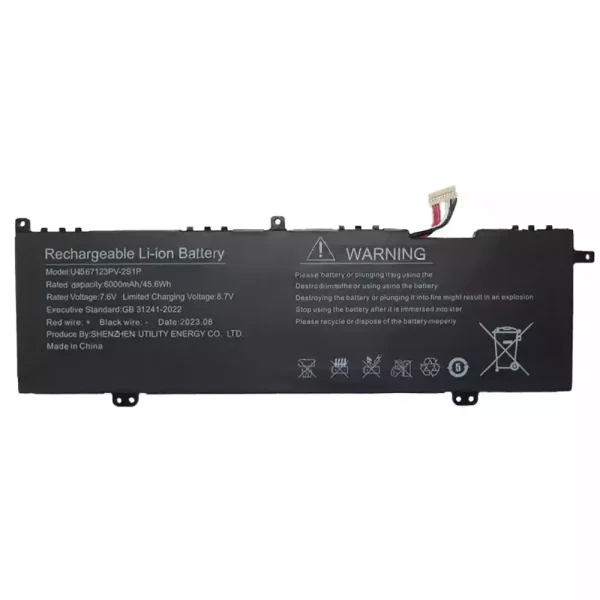 Portátil bateria nueva para U4867123PV-2S1P
