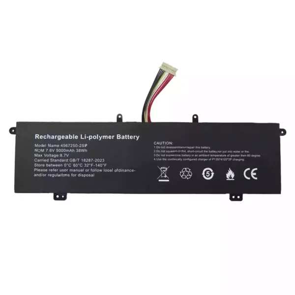 Portátil bateria nueva para 4567250-2SP