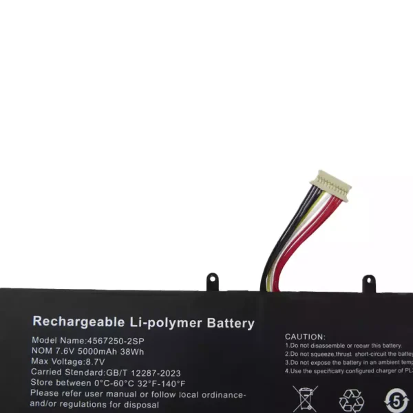 Portátil bateria nueva para 4567250-2SP - Imagen 2