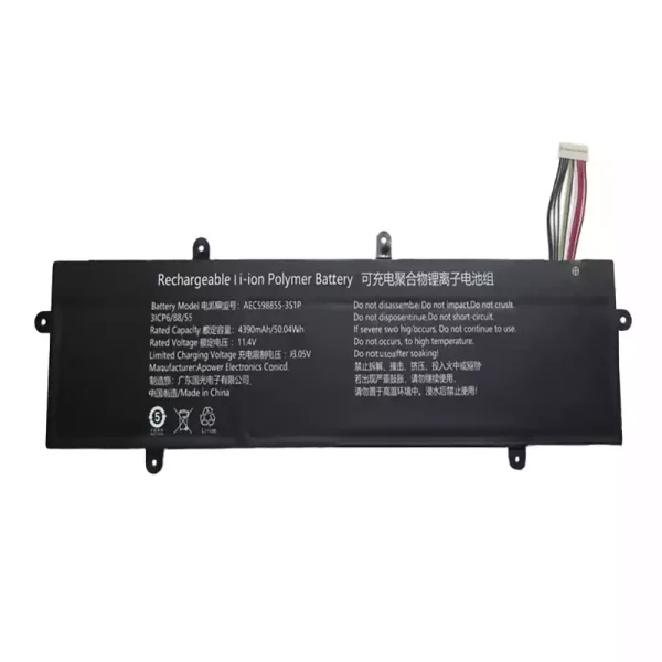 Portátil bateria nueva para AEC598855-3S1P 596181-3S - Imagen 2