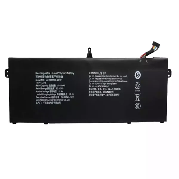Portátil bateria nueva para AEC667176-4S1P
