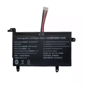 Portátil bateria nueva para AEC706875-2S1P