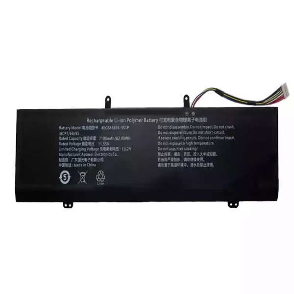 Portátil bateria nueva para AEC686895-3S1P