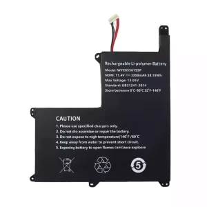 Portátil bateria nueva para WYC8556155P