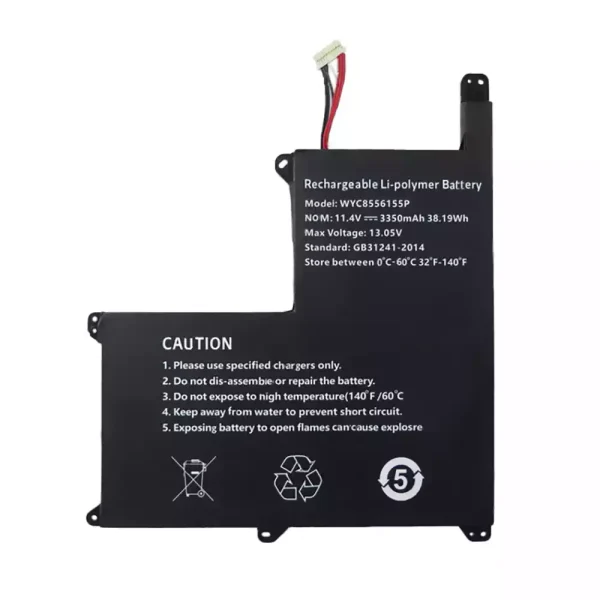 Portátil bateria nueva para WYC8556155P