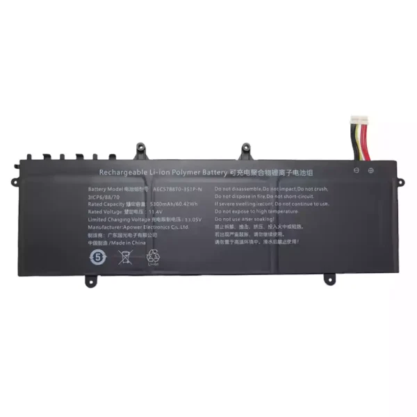 Portátil bateria nueva para AEC578870-3S1P AEC578870-3S1P-N