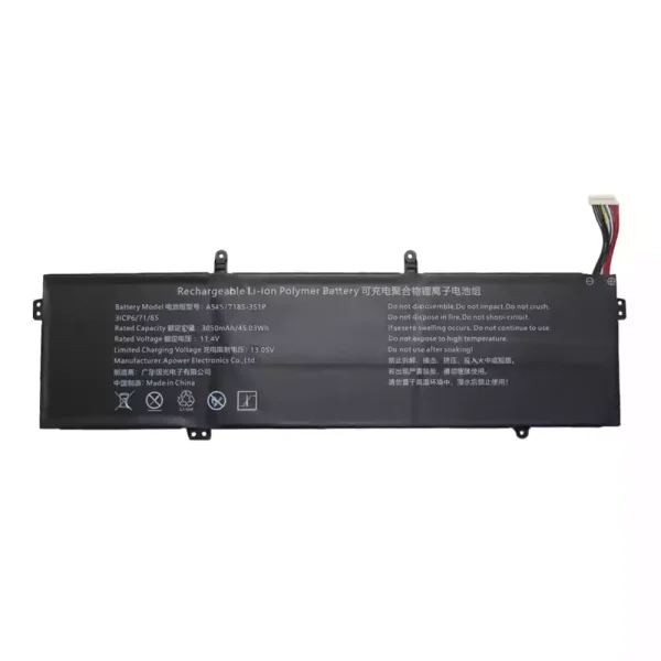 Portátil bateria nueva para AEC537185-3S1P