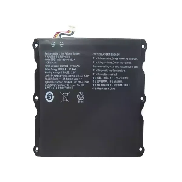 Portátil bateria nueva para AEC485494-1S2P