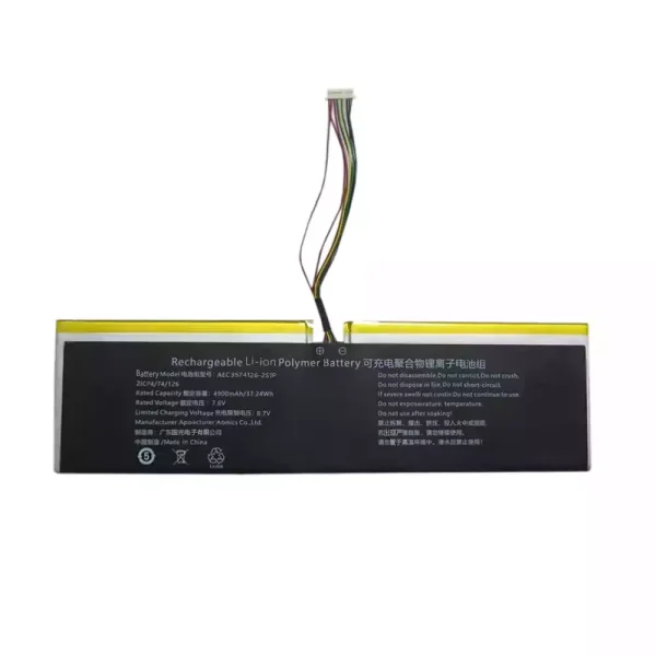 Portátil bateria nueva para AEC3574126-2S1P