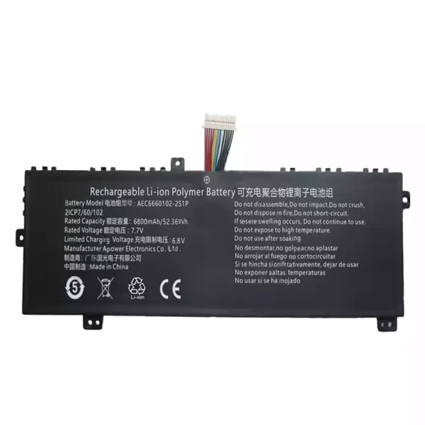 Portátil bateria nueva para AEC6660102-2S1P - Imagen 3
