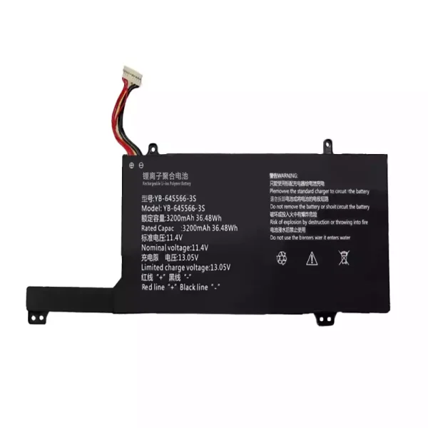 Portátil bateria nueva para YB-645566-3S