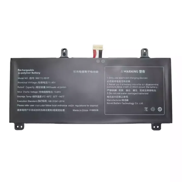 Portátil bateria nueva para 566772-3S1P