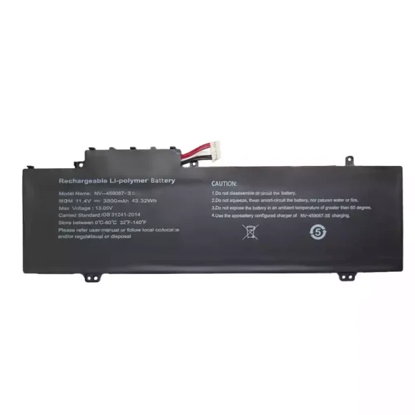 Portátil bateria nueva para NV-459067-3S