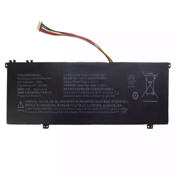 Portátil bateria nueva para N16A 20231008
