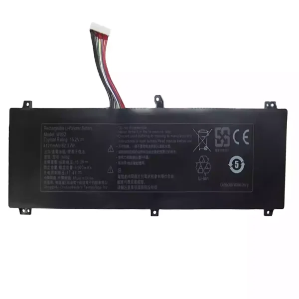 Portátil bateria nueva para W052