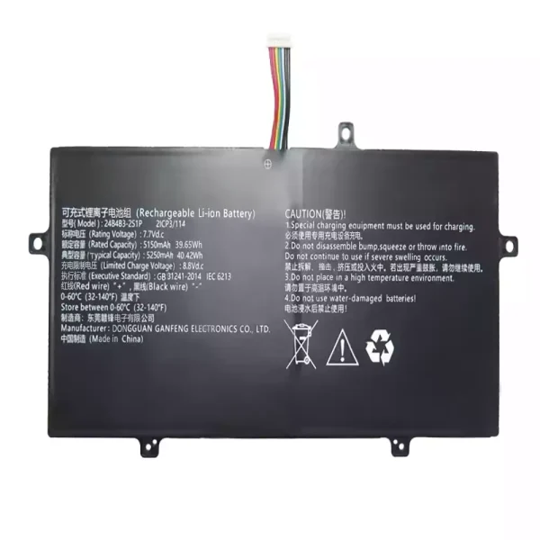 Portátil bateria nueva para 24B4B3-2S1P