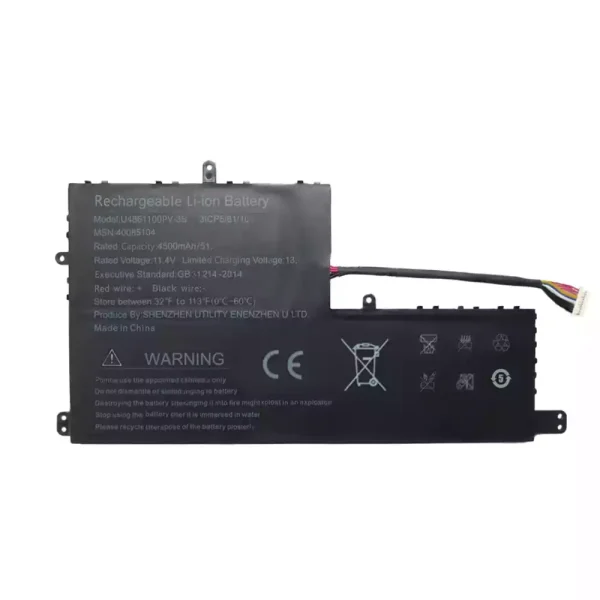 Portátil bateria nueva para U4861106PV-3S 40085104