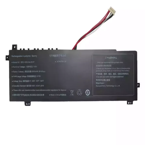 Portátil bateria nueva para 6552104-2S1P