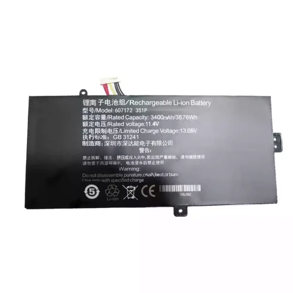 Portátil bateria nueva para 607172 3S1P