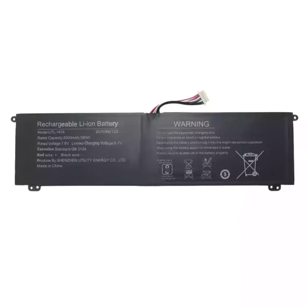 Portátil bateria nueva para UTL-1415