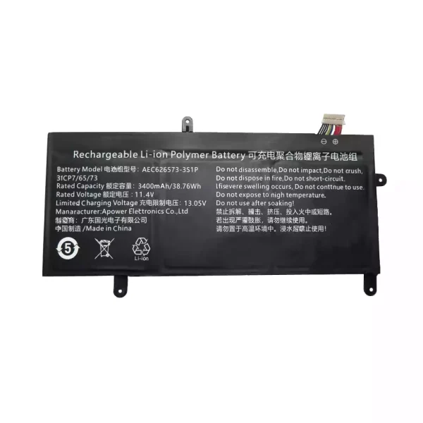 Portátil bateria nueva para AEC626573-3S1P