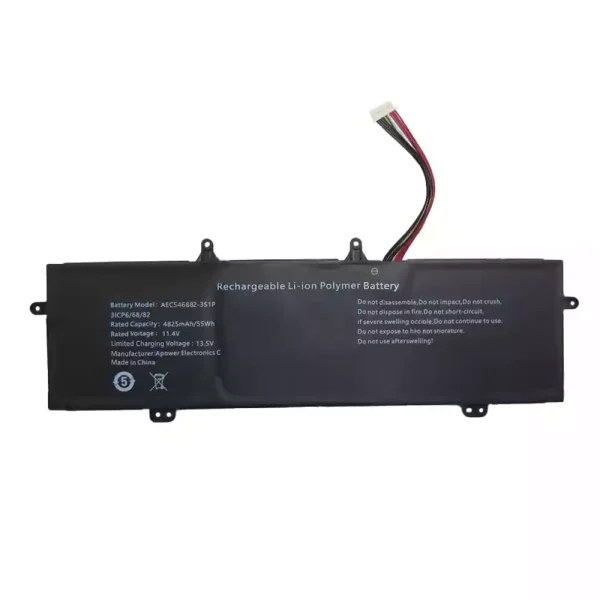 Portátil bateria nueva para AEC546882-3S1P