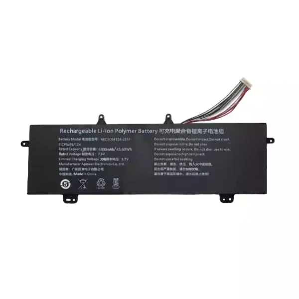 Portátil bateria nueva para AEC5064124-2S1P - Imagen 3