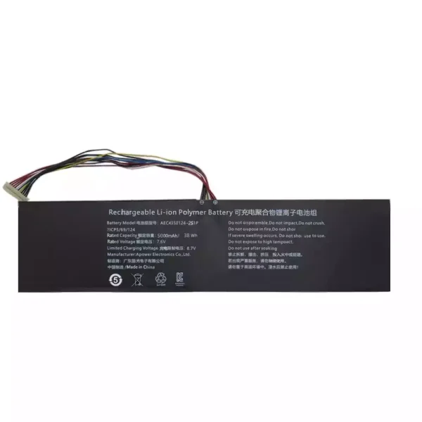 Portátil bateria nueva para AEC4359124-2S1P