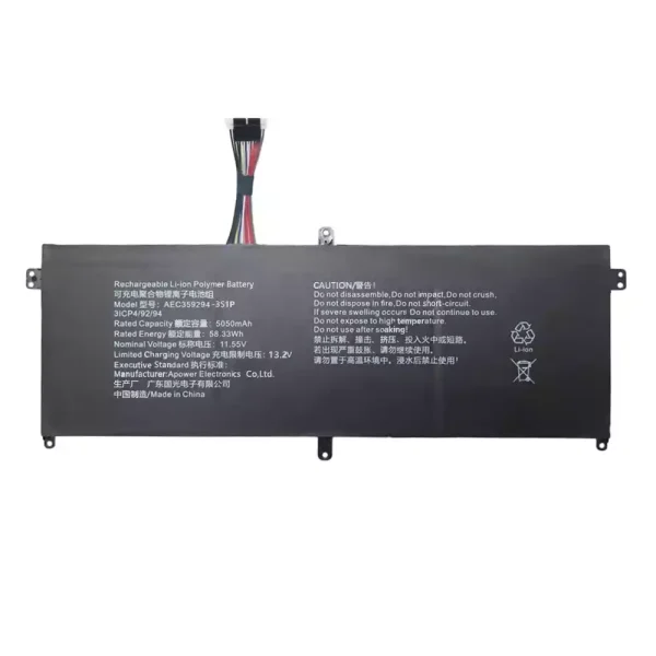 Portátil bateria nueva para AEC359294-3S1P