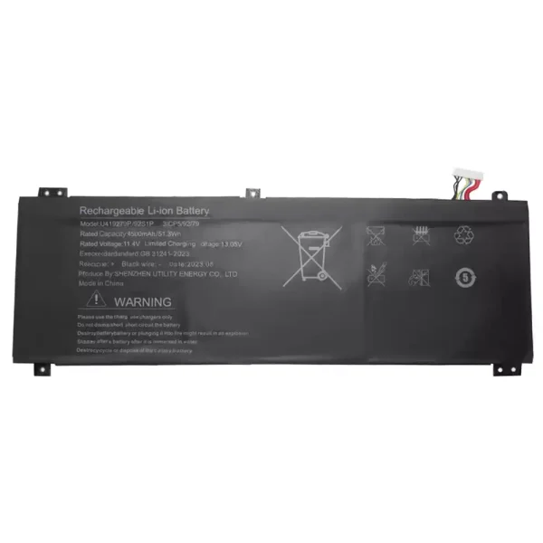 Portátil bateria nueva para U419279PV-3S1P