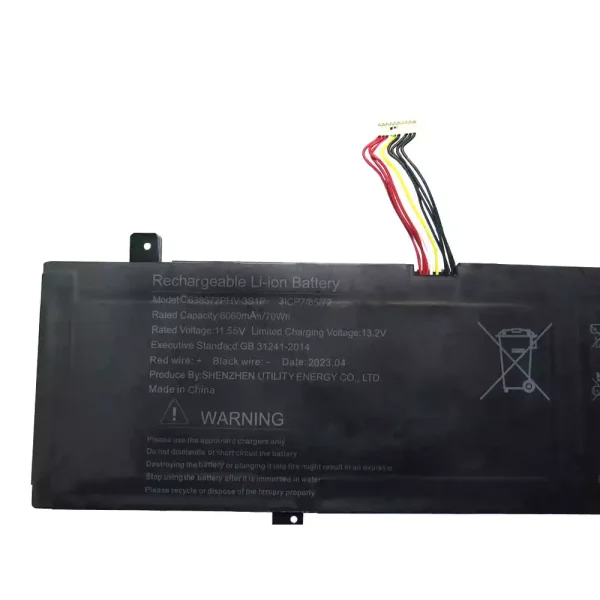 Portátil bateria nueva para U638572PHV-3S1P - Imagen 3