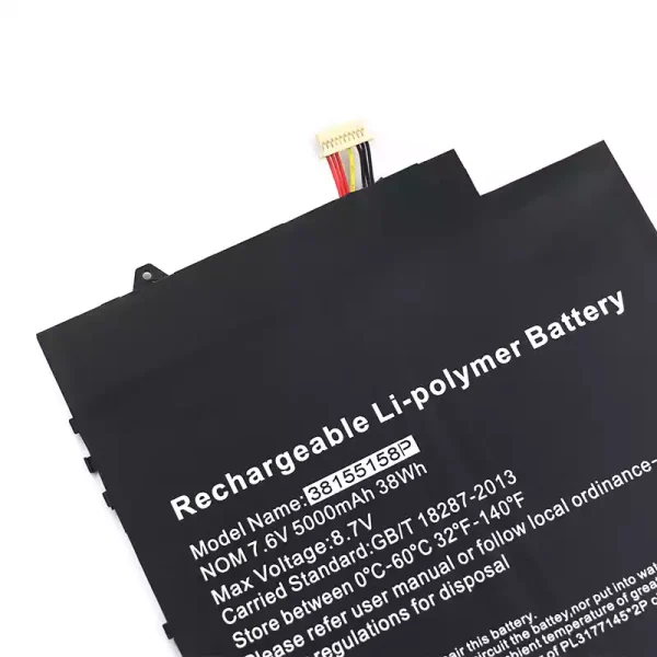 Portátil bateria nueva para 38155158P Jumper EZBook X4 Pro - Imagen 3