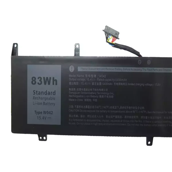 Portátil bateria nueva para W042 - Imagen 3