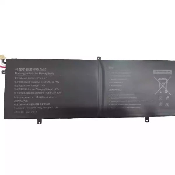 Portátil bateria nueva para U3282122PV-2S1P