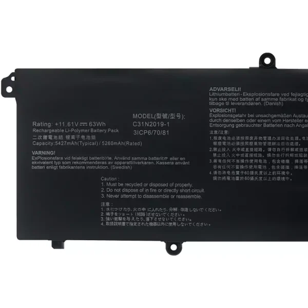 Portátil bateria nueva para ASUS C31N2019-1 - Imagen 3
