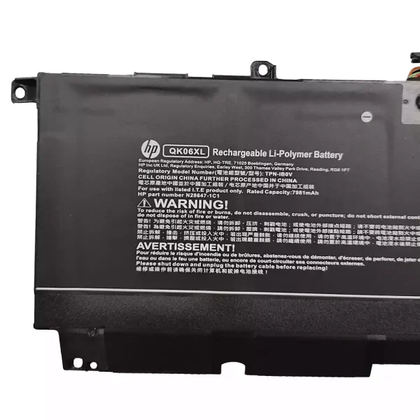 Portátil bateria nueva para HP QK06XL - Imagen 3